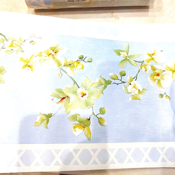 15 yards charter club simply orchid border - Picture 1 of 4